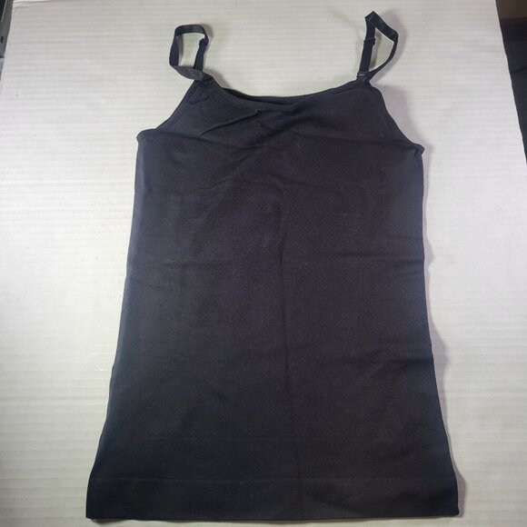 Shapermint Essentials Black All Day Every Day Scoop Neck Cami #62001 Size L - Picture 1 of 4